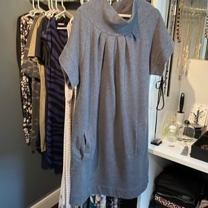 French connection turtle neck tshirt dress